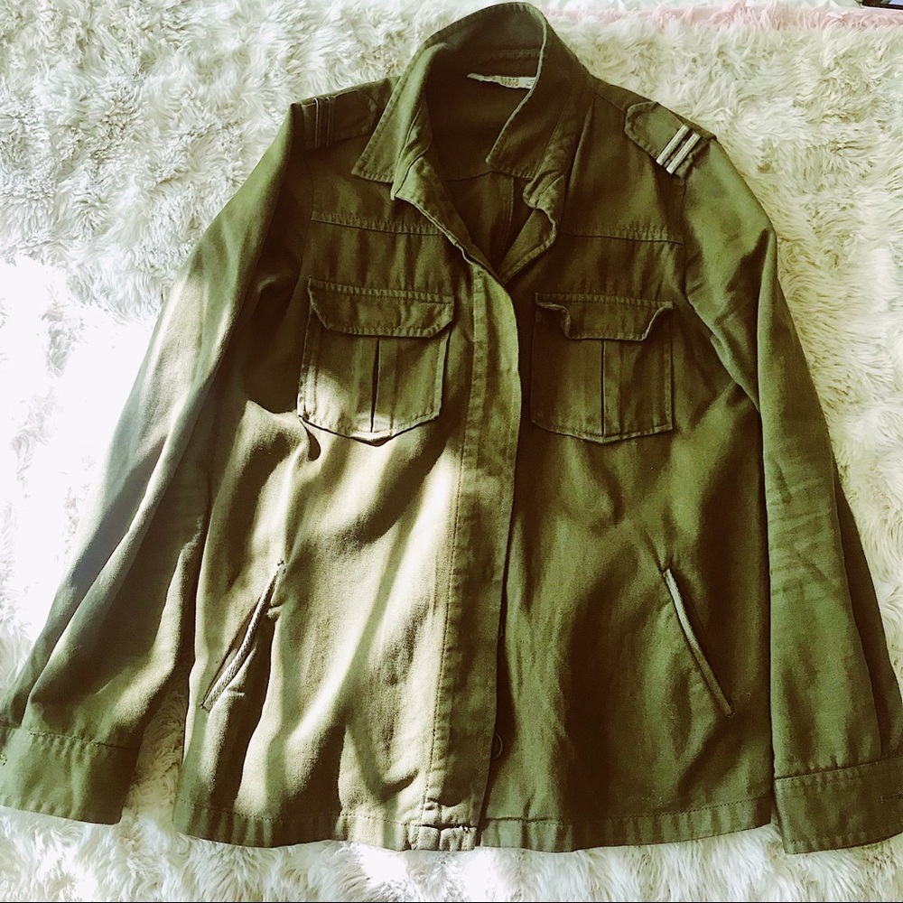 Zara Basic military jacket / shirt, sz. S